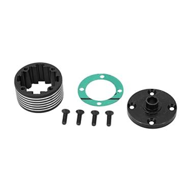 Imagem de Estojo Diff, Preto Estojo Diferencial Universal Frontal Médio Traseiro Poderoso com Parafusos para ZD Racing
