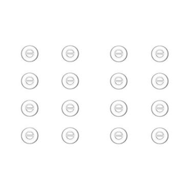 Imagem de 16 peças de adaptadores de isolamento de ruído X-Small (CL-NSEN) compatível com Sennheiser (M2 IE) Momentum I e G CX 3.00 CX 5.00 CX 7.00BT HD1 HD1 Free e HD1 Fones de ouvido sem fio HD1