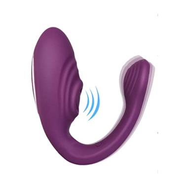 Imagem de Vibrador 2 em 1 Estimulador Sexual Feminino 10 Frequências Com Controle Remoto Estimulador Tapa Calcinha Brinquedos Íntimos Para Casais Zatla