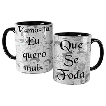 Imagem de Caneca Meme Eu Quero Mais é Que Se FODA