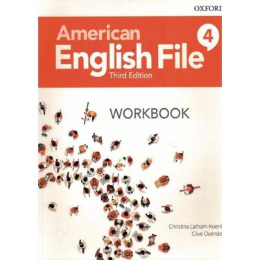 Imagem de American English File 4 Workbook - 3R Ed.