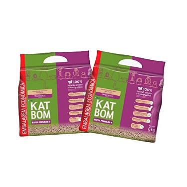 Imagem de Kit 2 Granulado Natural Katbom 6kg