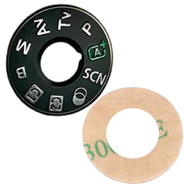 Imagem de Placa de modo de discagem interface capa adesivo peça de substituição para Canon EOS 90D Digital Camera Repair Part