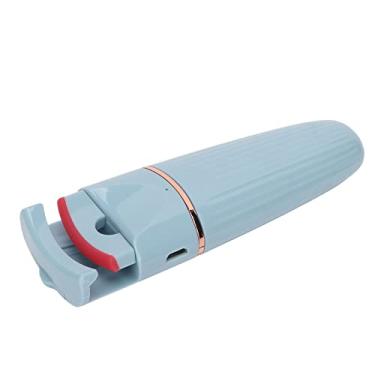 Imagem de Modelador de Cílios Elétrico Aquecido, Carregamento USB Duradouro Controle de um Toque Mini Modelador de Cílios para Uso Doméstico (Azul)
