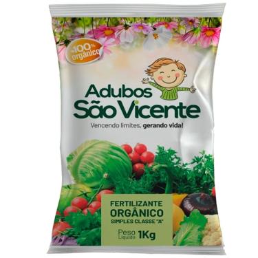 Imagem de Fertilizante / Adubo Orgânico Peletizado Classe A São Vicente 1 kg
