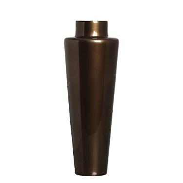 Imagem de Joelma Decorações Vaso Paris Decoração Em Cerâmica Marrom Capuccino