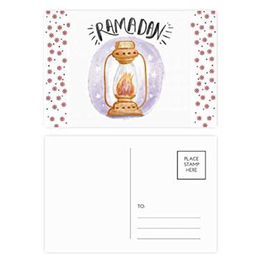 Imagem de Lanterna de celeiro colorida com estampa de desenho animado, Natal, Natal, celebração, cartão postal de bênção