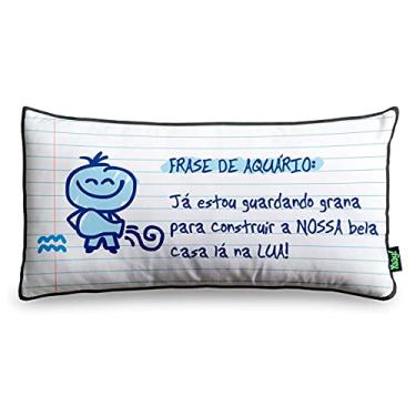 Imagem de Almofada Colorida de Aquário - Yaay! Poliéster - Almofada Decorativa 36 x 18 cm