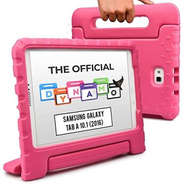 Imagem de Capa Infantil Maleta Compatível Para Samsung Galaxy Tab A6 10.1'' With S Pen P585 P580 2016 ROSA. EVA, Emborrachada, Leve