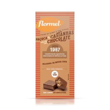 Imagem de Paçoca De Castanhas Com Chocolate Flormel Zero Açúcar 3 Und