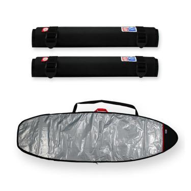 Imagem de Tubo Espuma Rack 40cm + Capa Prancha Fish Refletiva 5'8-5'11 - Maori Extreme-Masculino