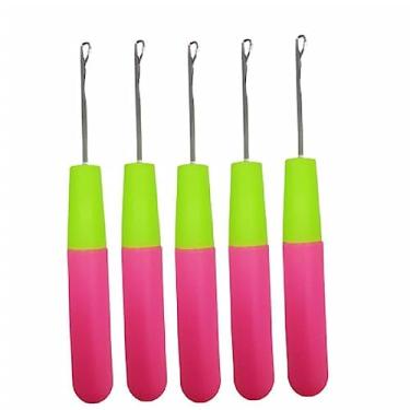 Imagem de Kit Agulhas para Crochet Braid 5 unidades