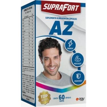 Imagem de Suplemento Suprafort A-Z Homem 60 Cápsulas Antioxidantes
