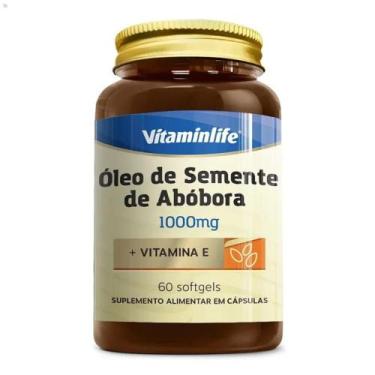 Imagem de Óleo De Semente De Abóbora + Vit E 60 Softgels Vitaminlife