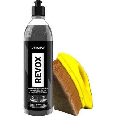 Imagem de Pincel Aplicador de Pretinho Triangulo Revox Selante Sintético 500ml Vonixx