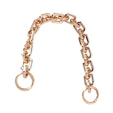 Imagem de NUOBESTY 1 Unidade corrente de bolsa áspera material de liga de zinco bolsa feminina pulseira berloque pulseira de berloque corrente de bolsa faça você mesmo acessório de bolsa