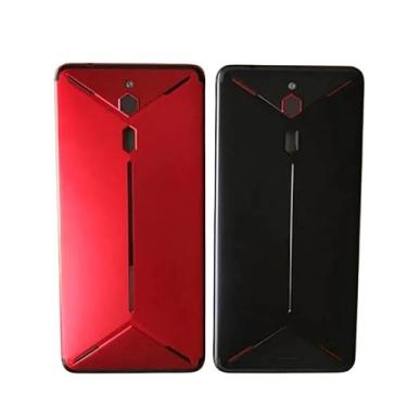 Imagem de SHOWGOOD para ZTE Nubia Red Magic Mars NX619J bateria traseira peças de reposição para Nubia Red Magic Mars NX619J capa traseira de bateria (preto)