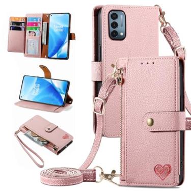 Imagem de Furiet Capa carteira para OnePlus Nord N200 5G Bolsa de bolso com zíper com alça de pulso, suporte de poliuretano flip porta-cartões capa para telefone para One Plus N 200 G5 1 Plus 200N 1plus One+ 1+