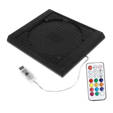 Imagem de Base de resfriamento RGB Console de resfriamento Ventilador de resfriamento Carregador Dock Station Rack de disco de jogo Suporte de resfriamento alimentado por USB Racks de resfriamento de base USB A