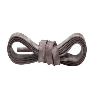 Imagem de Cadarços planos coloridos para sapatos, cadarços com impressão de transferência para crianças, cadarços rosa para tênis, cadarços coloridos planos (Color : 3766 Black, Size : 200cm)