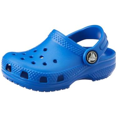 Imagem de Crocs Sandália Classic Clog T Clog, Infantil Unissex, Blue Bolt, 22