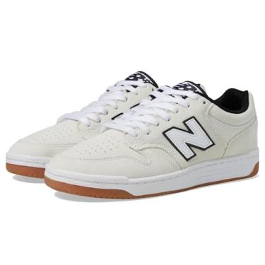 Imagem de New Balance Tênis de skate masculino 480 numérico, Creme, 43