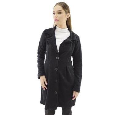 Imagem de Sobretudo Caluf Boucle Com Bolsos Laterais -  22533-Feminino