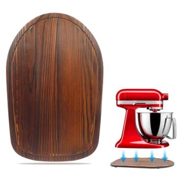 Imagem de Tapete deslizante de bambu para auxiliar de cozinha com cabeça inclinada, batedeira de 4,5 a 5 litros, tapete deslizante de eletrodomésticos para kitchenaid Artisan 4,5-5 Qt, acessórios de