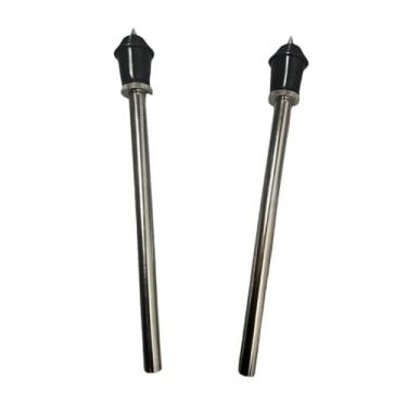 Imagem de YIJU 2Pcs Tom Feetdrum Set Drum Set Pernas de Metal Instrumento de Percussão Substituição Acessórios de Bateria Resistente Tom Drum Set Pernas de Bateria