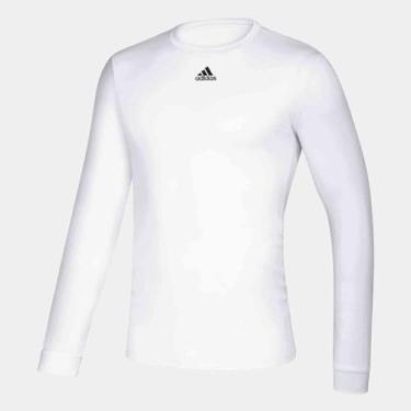 Imagem de adidas Camiseta masculina de manga comprida Creator 3GG branca/preta