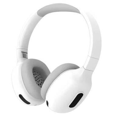 Imagem de Fone Bluetooth Sem Fio Headphone B-19x Branco Over Ear Noise Reduction
