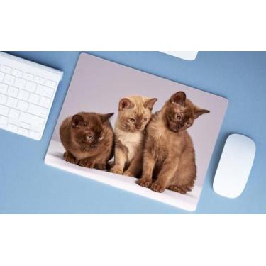 Imagem de Mouse Pad Grande, Burmese - Deluzz