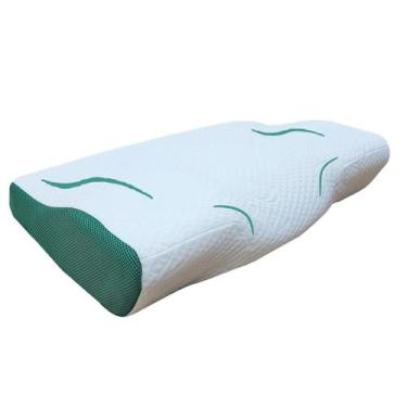 Imagem de Travesseiro Vitasono Meu Sono Top Cervical Ortopédico Nasa Anatômico A