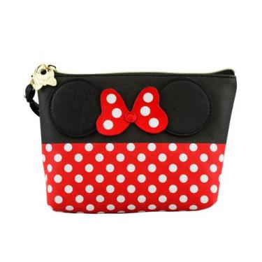 Imagem de Necessaire Minnie Assinatura 15x7x21cm - Disney