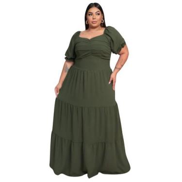 Imagem de Vestido Longo Frisado Belíssimo G1 G2 G3 E G4 1ºgeração - Reyn Store, 