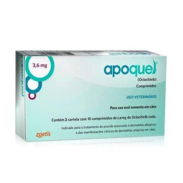 Imagem de Apoquel Zoetis Dermatológico para Cães - 3,6mg