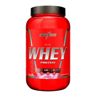 Imagem de Nutri Whey Protein, Morango 907g - Integralmedica, Morango, 900g