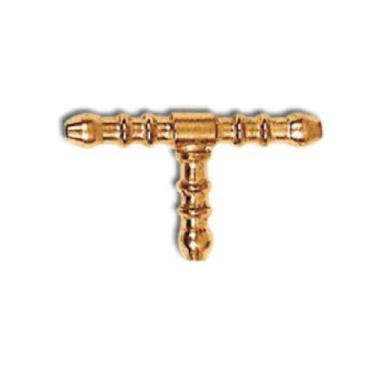 Imagem de Tee de latao 3/8 para emenda de mangueira gas ar  - Nacional