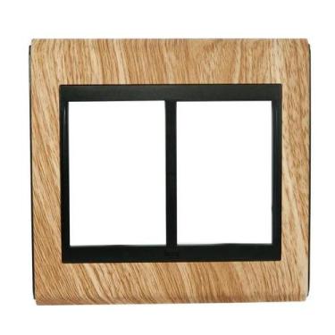 Imagem de  refinatto placa 4x4 6 pos concept preto/avelã - weg