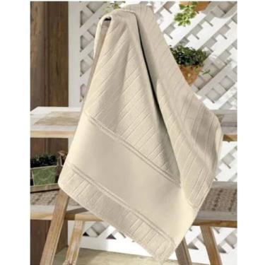 Imagem de Toalha de Lavabo Dohler Velour Para Pintura Artesanalle 30x45cm, Bege,