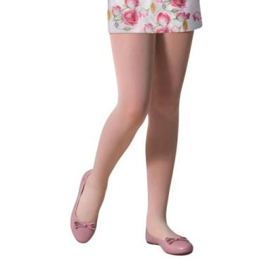 Imagem de Meia-Calça Infantil Selene 9570-001 Opaca, M, Branco