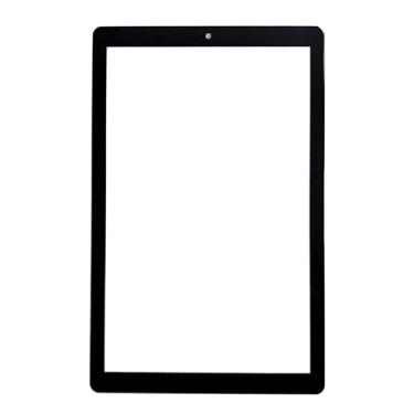 Imagem de Capa de lente de vidro do painel frontal sensível ao toque (sem visor LCD) Substituição do digitalizador compatível com Vankyo MatrixPad S21 10,1 polegadas (preto)