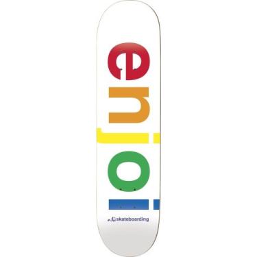 Imagem de Enjoi Deck branco Spectrum, 19 cm (7,6 polegadas)