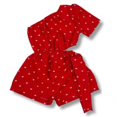 Imagem de Macacão Vestido Infantil Roupa Fim De Ano Natal Moda Festas - AK FASHI