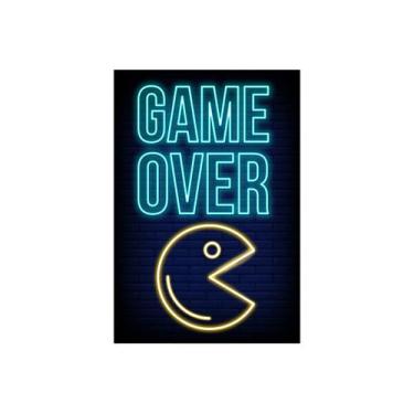 Imagem de Painel De Festa Vertical 1,50 x 2,20 - Game Over Jogos 002 - Via Cores