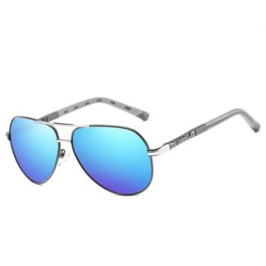 Imagem de Óculos De Sol Vinkin Masculino Polarizado UV400 Luxuoso, Azul