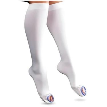 Imagem de Meia De Compressão Antitrombo 18mmhg 3/4 Sem Ponteira - Venosan, G