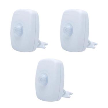 Imagem de Kit Sensor de Presença de Sobrepor (Parede/Teto) Lente 180º - QA21M - 