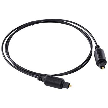 Imagem de CABO ÓPTICO DIGITAL TOSLINK MACHO 1 METRO - POD-1 - PCYES