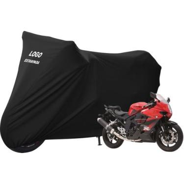 Imagem de Capa De Tecido Para Cobrir Moto Kasinski Comet GT 650R - Mz, Preta